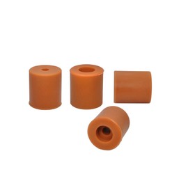 4-Pack 3D Printer Silicone Leveling Column Solid Bed Mount Stable Tool Heat-Resistant Silicone Buffer for Prusa i3 Plus, Anet A8 Wanhao D9, Anycubic Mega, Ender 5 Plus Heatbed