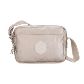 Kipling Women's Abanu Crossbody, 20 x 13.5 x 7.5 cm (W x H x D), Metallic Glow