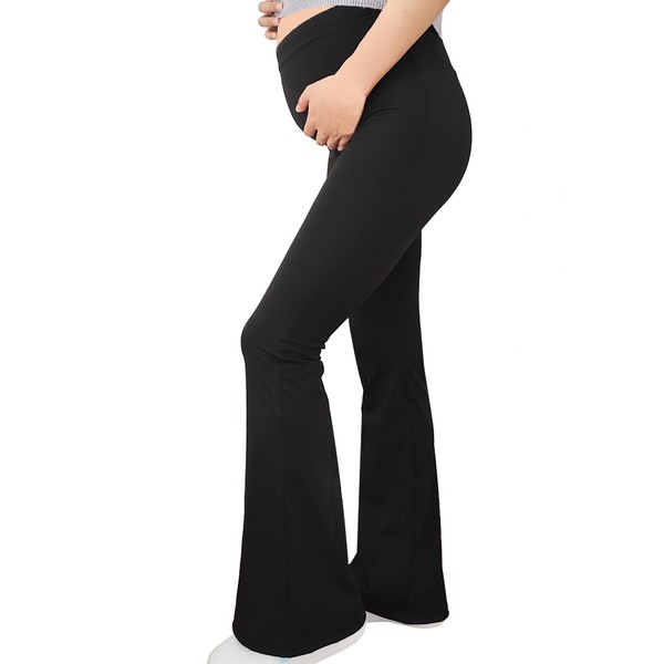 Alled Maternity Leggings Over The Belly, Buttery Soft Maternity Leggings