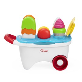 Chicco 00012149000000 Ice Cream Cart Game, Multi-Coloured
