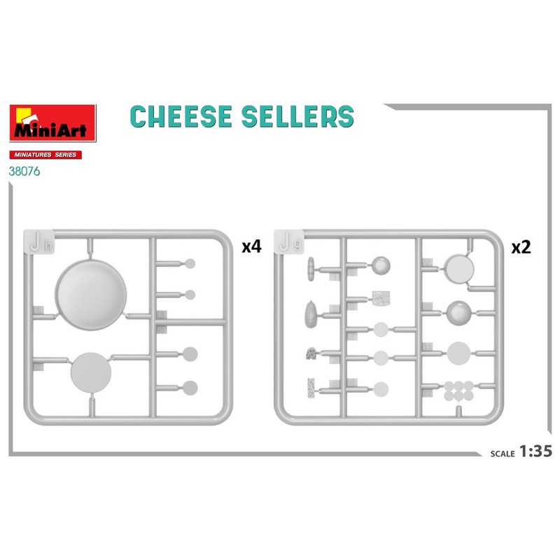 MiniArt Cheese Sellers