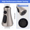 iFealClear Universal Pull Down Kitchen Faucet Head Replacement, 3 Function