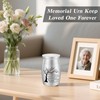 SOITIS Urns for Human Ashes 2.76 Inches Aluminum Small Urns