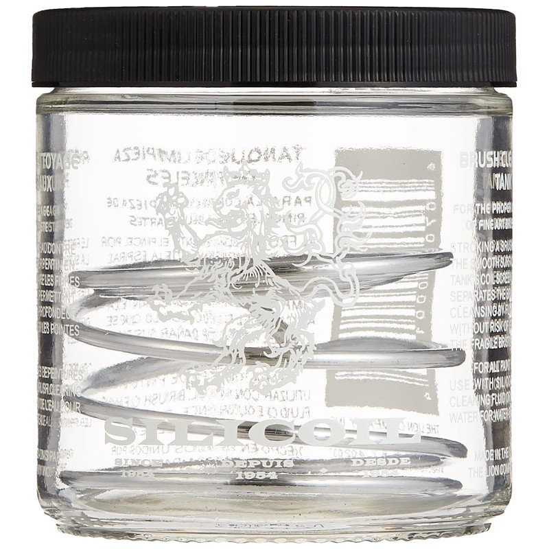 Silicoil Brush Cleaning Tank, Winsor & Newton