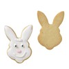 Birkmann Cookie Cutter, Rabbit with Floppy Ears, grey, 7 cm
