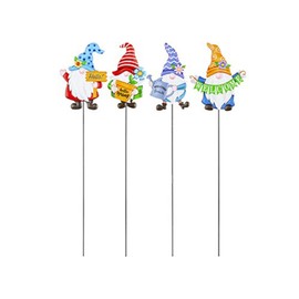 Vibrant & Charming Assorted Design Gonk Garden Stake - Perfect Decorative Accent for Your Outdoor Sanctuary - 1 Pc