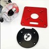 Router Table Insert Plate Aluminum Alloy Compatible with Makita Routers