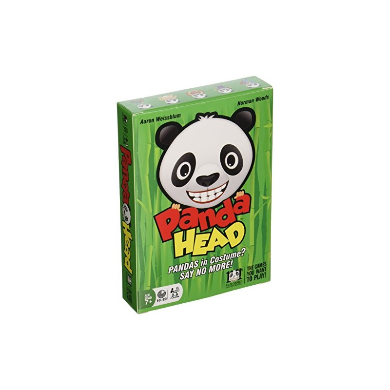 R&R Games Panda Head - Fast-Paced Card Game for Adults