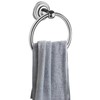 iBathUK Traditional Chrome Towel Ring Holder Wall Mount Round Bathroom
