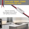 Armacost Lighting 2 Pin LED Strip Light Wire to Wire