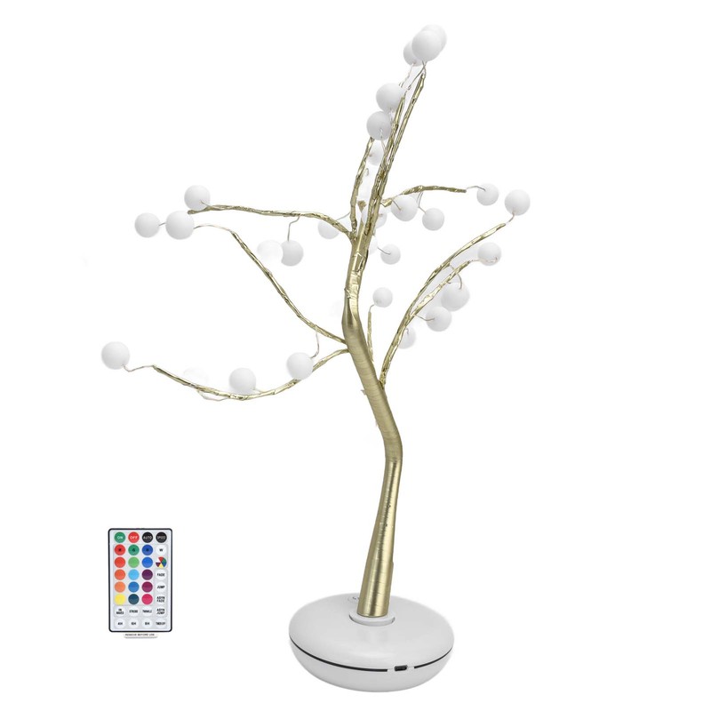 Tree Lamp 36leds USB Powered Or Battery Powered Remote Control