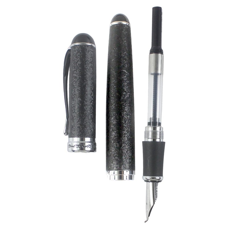 Gullor Jinhao X750 Calligraphy Fountain Pen Stainless Steel Medium 18KGP