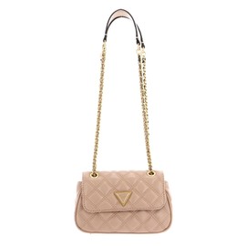 GUESS Giully Mini Convertible Crossbody Flap Beige, beige