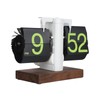 Digital Flip Clock 12h Single Sided Large Numbers Automatic Retro