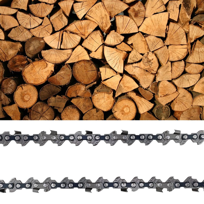Opuladuo 2PC 8 Inch Pole Saw Chain for BAUER 19111C-B