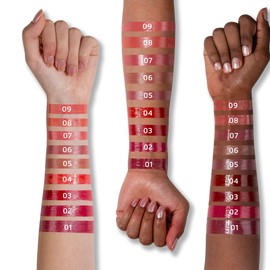 Impala - Brooklyn Shine On Me Lipstick Nude Pink Nº 01 | Shiny Lipstick | Smooth Texture Lipstick | Moisturising Long-Lasting Lipstick