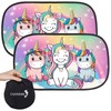 Tanness 2 Pack Car Sun Shades | UV Protection |