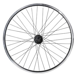Hiland 26" x 1.75" Alloy Bike Rim for 1.75 to 2.215 Inch Tire, Front & Back MTB Wheelset for Dis Brake with 7 Speed Freewheel, Bolt On Axle, Bicycle Accessories for Adult Bikes