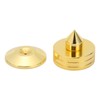 4Set Speakers Spikes Shock Absorbing Prevent Slip Zinc Alloy Speaker