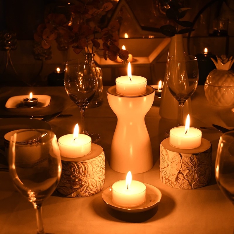 Mega Oversized White Tealights (12pc/Box)