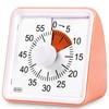 LivingHall Kitchen Timer 60 Minute High Visibility Timer (Orange, 8cmX8cmX4cm)