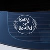 Baby on Board Signs for Car, 6.5 x 5.5 Baby