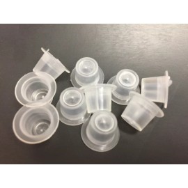 Unbranded Small T-Style ink caps  #9 1000pc NEW disposable Ink Cups tattoo supply