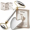 Stainless Steel Face Roller & Gua Sha Facial Tools, Face