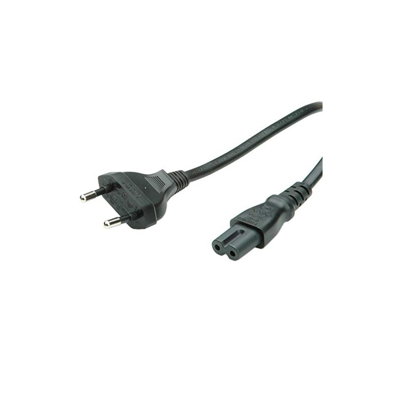 Roline Power Cable Euro Plug to C7 – 2 Pin