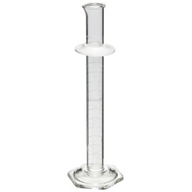 Corning Pyrex 3022-25 Glass 25mL "To Contain" Graduated Single Metric Scale Cylinder