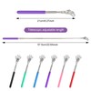 Pack of 6 Back Scratchers, Expandable Telescopic Back Scratcher, Stainless