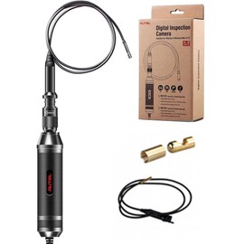 Autel MV105 MaxiVideo Digital Inspection Camera 5.5mm Image Head HD Video Scope with Waterproof Snake Cable Work with PC and MX808 MS906S MS906TS MK906BT MK908P MS908P MS909 MS919 MS Ultra MS Elite