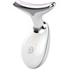 Micro-Glow Portable Handset,Neck Face Firming Wrinkle Removal Tool (White)