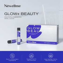 NEWELLME- 25 ml flavored drink, helps brighten the complexion - delay aging - reduce dark spots -14 bottles - Specification: (26mL)x28 bottles