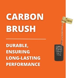 Fein Carbon Brush for Power Tools - Ensures Electrical Contact, Supports Torque and Motor Efficiency, 100-120V, 50/60Hz - 30711168000