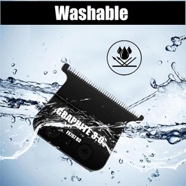 1 Pc FX707Z DLC 2.0 Replacement Blades Head Compatible with BaByliss PRO Barberology Trimmer Blade,Zero-Gapped Replacement Trimmer Blade Compatible with BaBylissPRO FX787 & FX726 Trimmer（Black）