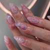 GlamRays 3D Press on Nails Hand Finished Fake Nails With