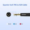 DREMAKE XLR to 6.35mm 1/4 Inch Mic Cable, 10FT 6.35mm
