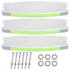 3 Pack Pool Ladder Steps Replacement, 18" Universal Heavy Duty
