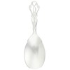 Nagao Lacale Tea Caddy Spoon, 4.5 inches (11.5 cm), Silver