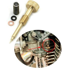 Alpha Rider Pro Carb Rebuild Kit Mixture Screw For Keihin CV CVK Carbs For Harley Big Twin 1990-1999, Twin Cam 1999-2006 & Sportster XL 883 1200 1988-2006