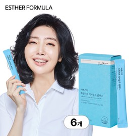 Esther Formula Yeo Esther Psyllium Husk Dietary Fiber Plus 20 sachets, 6 packs / 여에스더 차전자피 식이섬유 플러스 20포, 6개