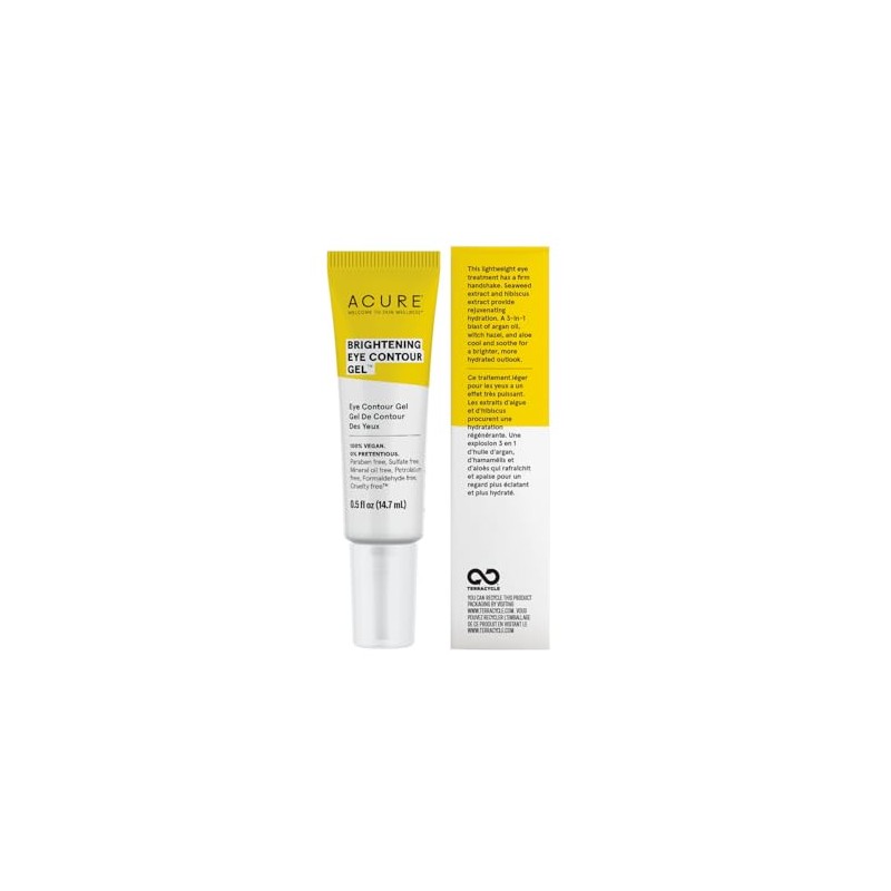 ACURE. BRIGHTENING EYE CONTOUR GEL, 14.7 ml