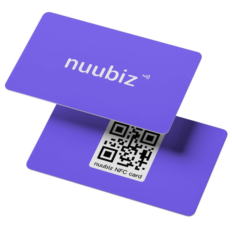 Digital Business Card (3 PACK)- NFC Business Card with QR