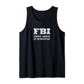 FBI Federal Police Law Enforcement Affidavit Search Warrant Tank Top