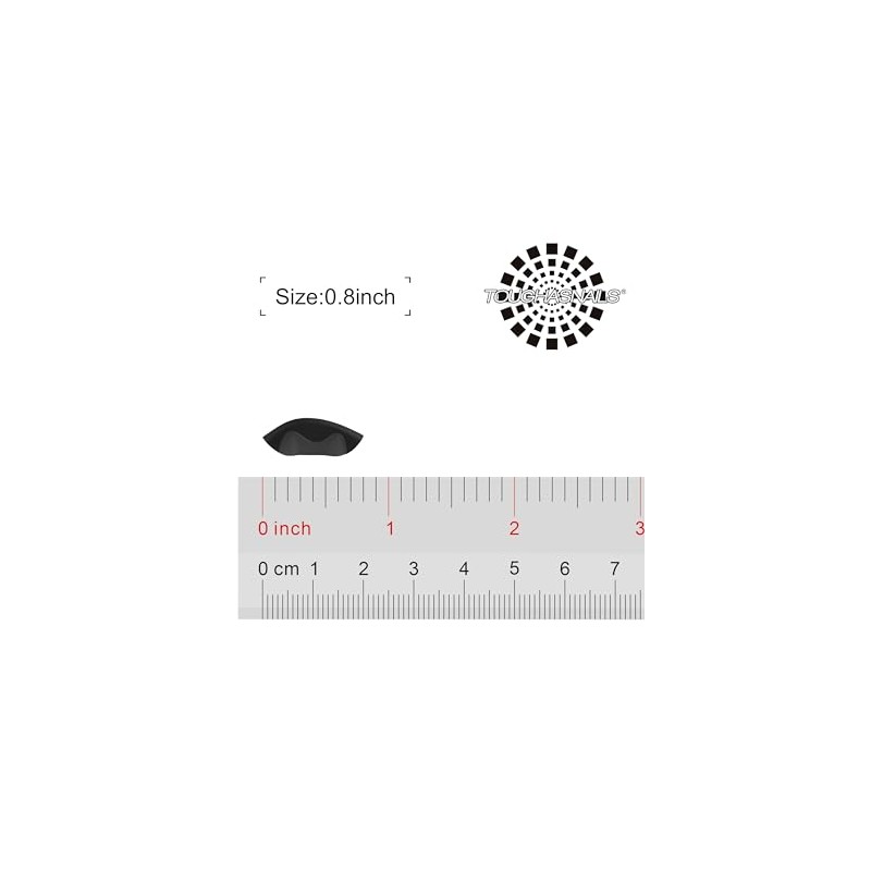 ToughAsNails Standard Fit Gray Replacement Nose Pads Pieces for Oakley