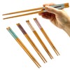 Japanese Chopsticks 5 Pairs Set, Made in Japan, For Guests,