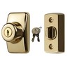 Ideal Security Model GLK Deadbolt for Storm and Screen Doors,