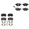 BREMBO Kit De Balatas De Frenos Delanteras Y Traseras Compatible