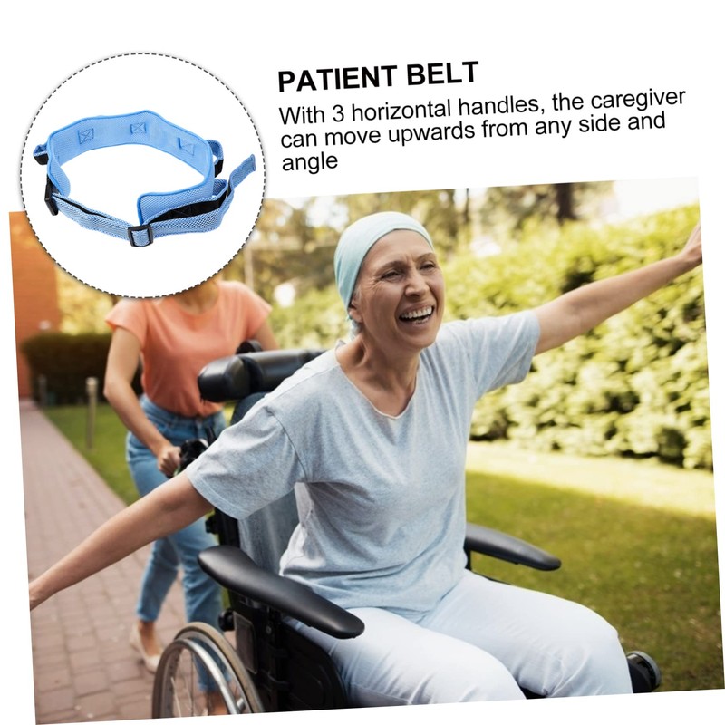 ORFOFE Elderly Walking Transfer Belt Secure Patient Lifting Waist Band